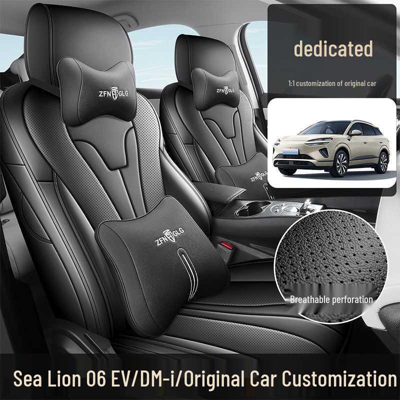 BYD Sea Lion 06EV DMI 2025 Full Set Seat Covers - Universal, All-Season Seat Cushions