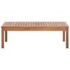Garden Lounge Set with Cushions 4 Piece Solid Acacia Wood