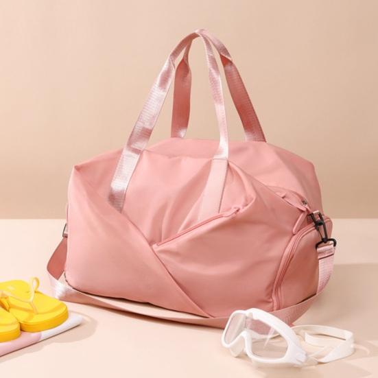 Women Men Sports Gym Bag with Shoes Compartment Large Capacity Travel Duffel Bag Dry Wet Separation Multifunctional Bags