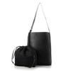Kashkash Asymmetrical Buckle Hobo Bag 10-00-01920 Women's Black