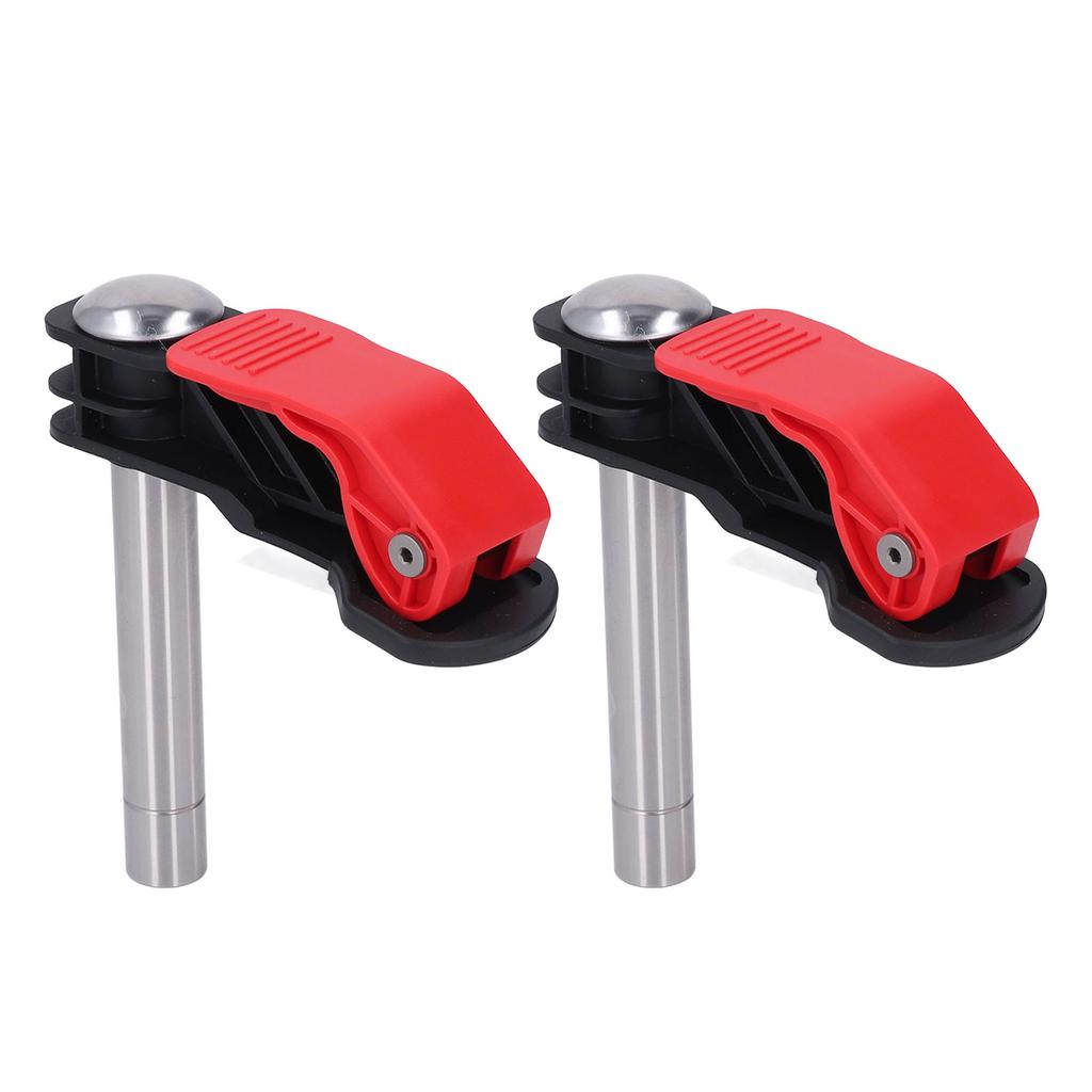 2 Pcs Bench Dog Clamp 20mm Quick Release Firm Grip Benchtop Hold Down Clamp for Woodworking