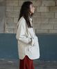 Magoodgan Shacket 5742 Quilted Cream Padded Jacket