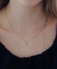 Pearly More Small Cross Daily Necklace_Pm25N012Hs