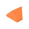 10PCS 3049 Double-Sided Sloping Block Moc Roof Color Accessories Compatible with Brick DIY Children Toy Assembly Box