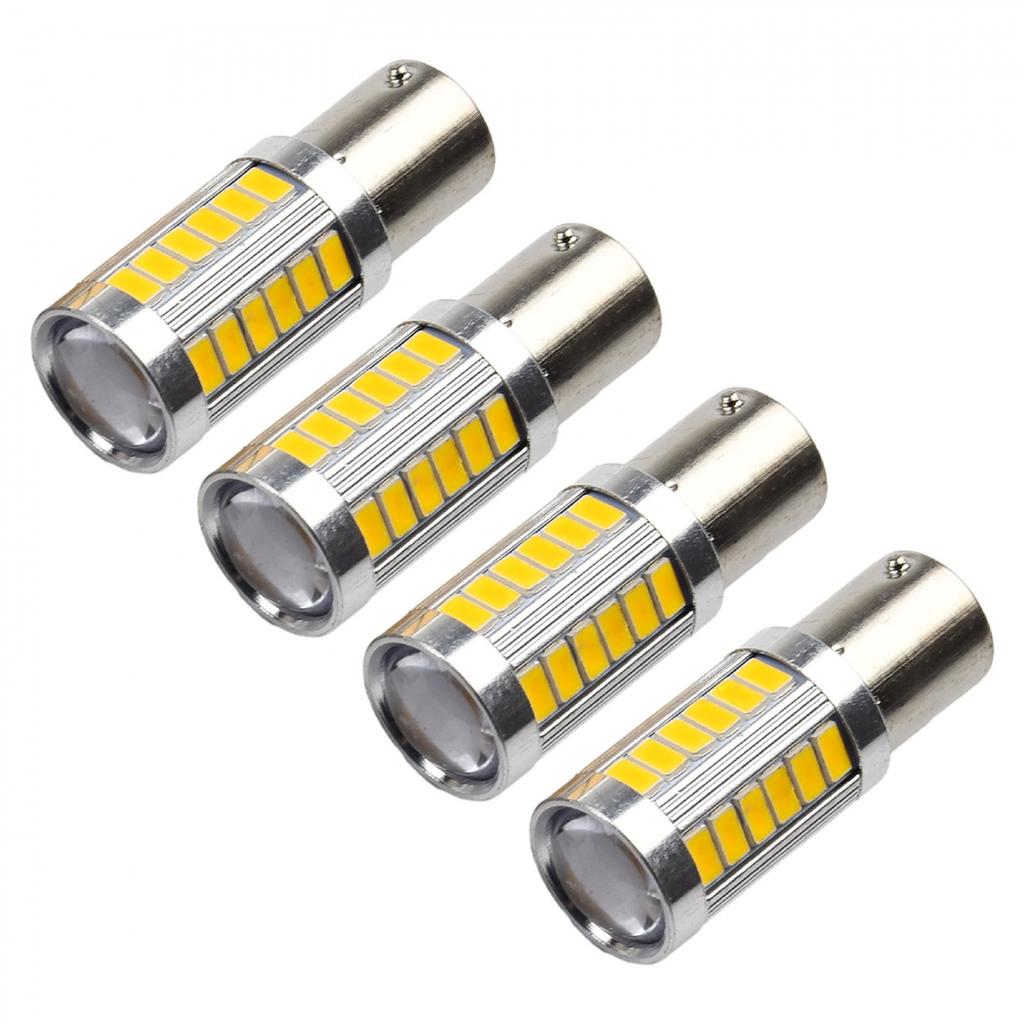 33LED Turn Signal LED 4pcs 581 BAU15S Aluminum BULB