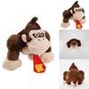 98-calowa Pluszowa Zabawka Donkey Kong Super Mario Bros Miękki Wypchany Zwierak Lalka Prezent dla Dziecka