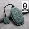 Leather Car Key Case Cover Holder Keychain Shell for FAW Hongqi HS5 H5 H6 H9 HS7 H7 L5 HS3 EH7 HQ9 LS7 EQM5 EHS9 S9 SHS7