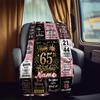 Birthday Wishes Rv Customize Your Name Blanket Soft Cozy Lightweight Allseason Multipurpose Blanket For Travel Camping Picnics Sofas Rvs Beds Living
