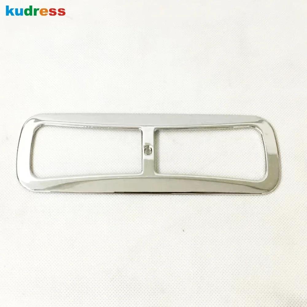 For Honda CRV CR-V 2017 2018    Carbon Fiber Car Front Rear Roof Reading Light Lamp Cover Trim Interior Accessories