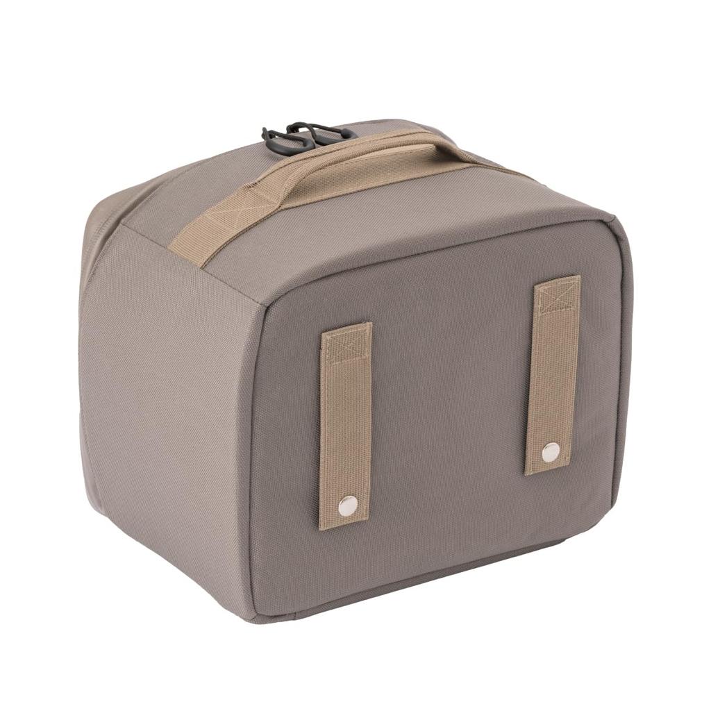 Portable Fan Enerfan 2 Camping Gear Storage Case, 1000 Denier Nylon, Interior Dimensions: 20cm Long X 26cm Wide X 15cm High (Grey Beige)