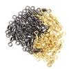 Barrel Fishing Fishing Gear Ring Swivel Connector Ball Bearing Barrel Fishing Rolling Swivel