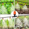 Adjustable Angled Garden Sprinkler Set Drip Irrigation System Heat Resistant For Efficient Watering In Yard And Lawns