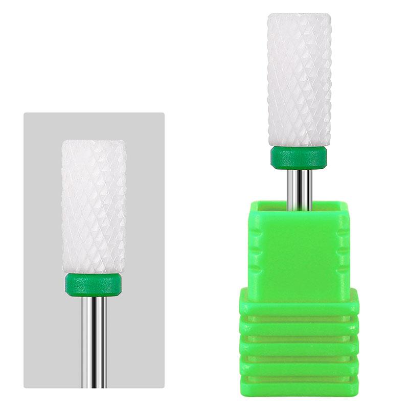 Ceramic Carbide Nail Drill Bits Milling Cutter For Manicure Set Mill Brush Manicure Machine Accessories for Removing Gel Varnish