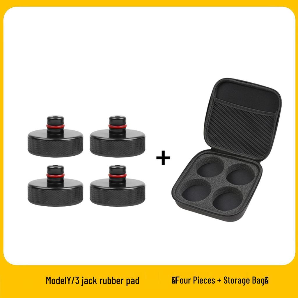 Tesla Model Y/3 Compatible Shock-Absorbing Rubber Pad for Chassis Jack