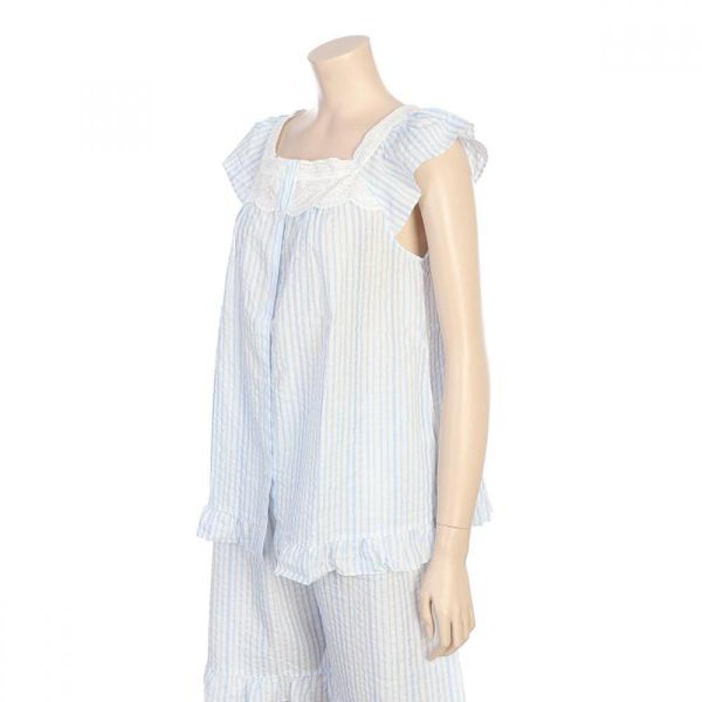 Barbara Women S pajamaS Homewear Blue Stripe awp4623S