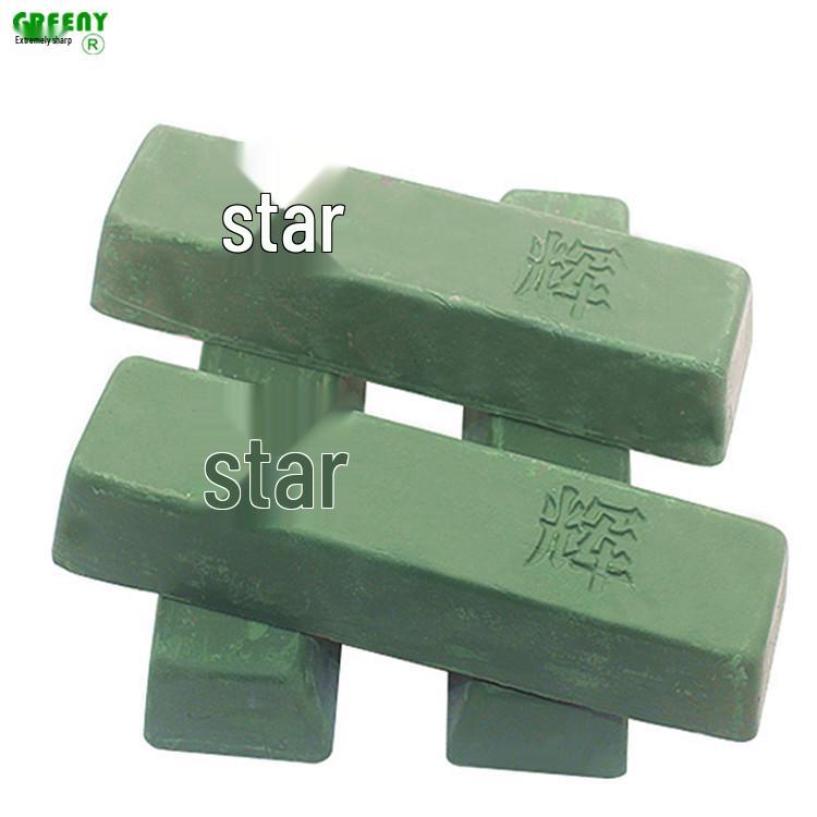 700g Green Solid Polishing Wax for Metal & Stainless Steel - Sharp Finish