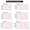 Cute Pink Cat Mouse Pad Large Size Rubber Base Antislip PC Desk Accessories Mousepad for Office  Gamer Keyboard Mats Decor Mat