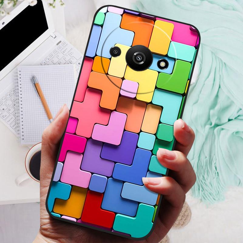 Чехол для Xiaomi Redmi A3, черный, с изображением льва и волка, силиконовый мягкий чехол для телефона Xiaomi Redmi A3, защитный чехол для Redmi A3 A3. Redmi A3