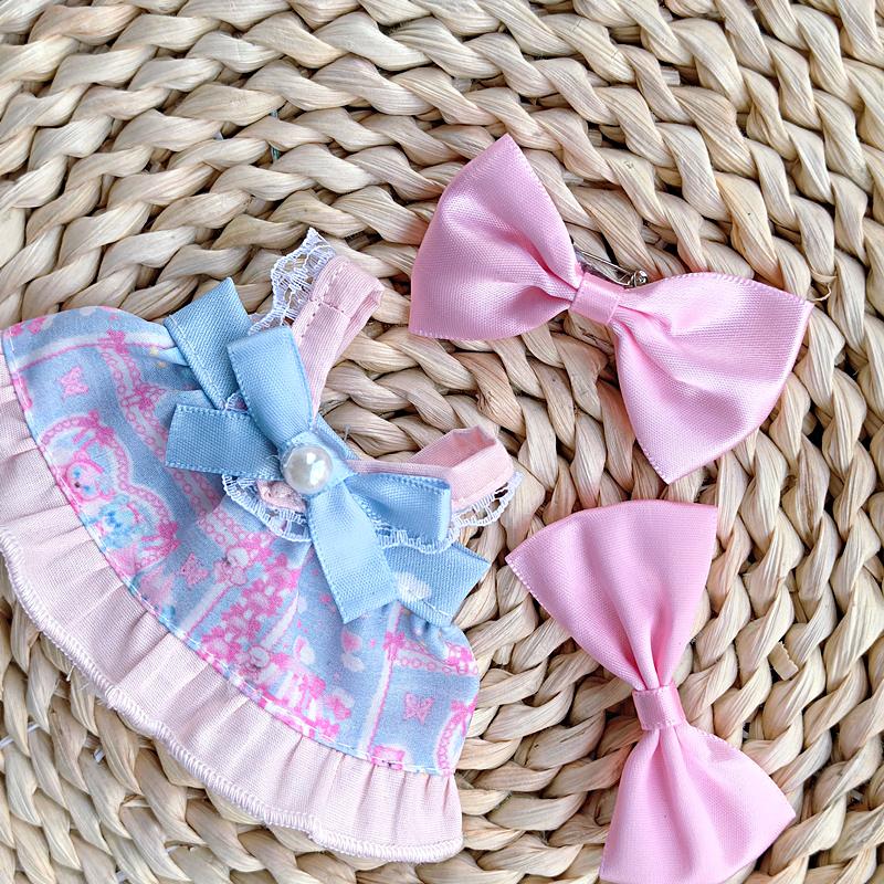 Handgefertigte Perle Niedlich Mehrere Stile Bekleidungszubehör Polyester Ankleidepuppe Lolita Puppenkleid Modestil 4 Stile