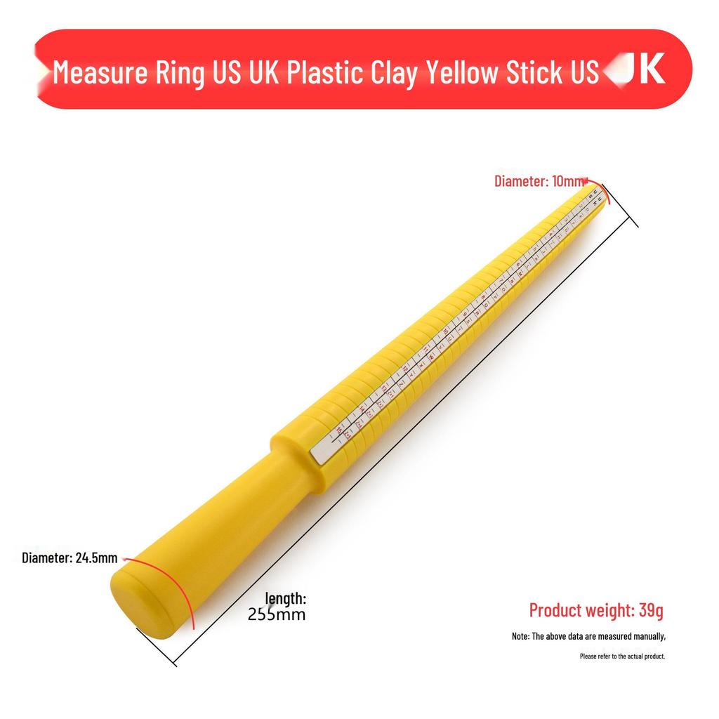 Hong Kong Plastic Ring Size Adjuster and Measurer