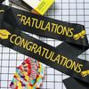 Badge Graduation Set Class of 2026 Satin Graduation Shoulder Strap Tassel Bachelor Cap  High School