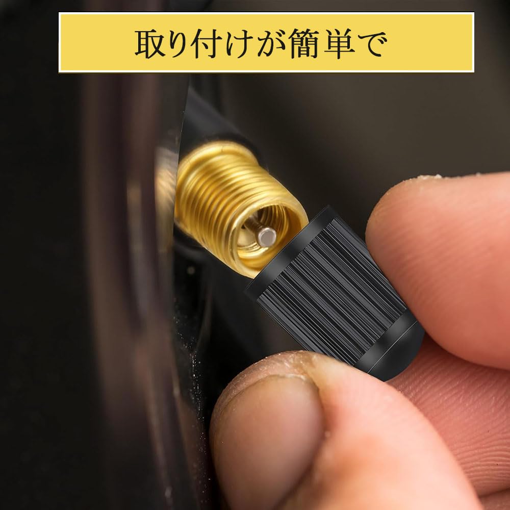 DFsucces Tubeless Tire Rubber Valves Set of 8 Tire Air Valves for Automotive, Waterproof,