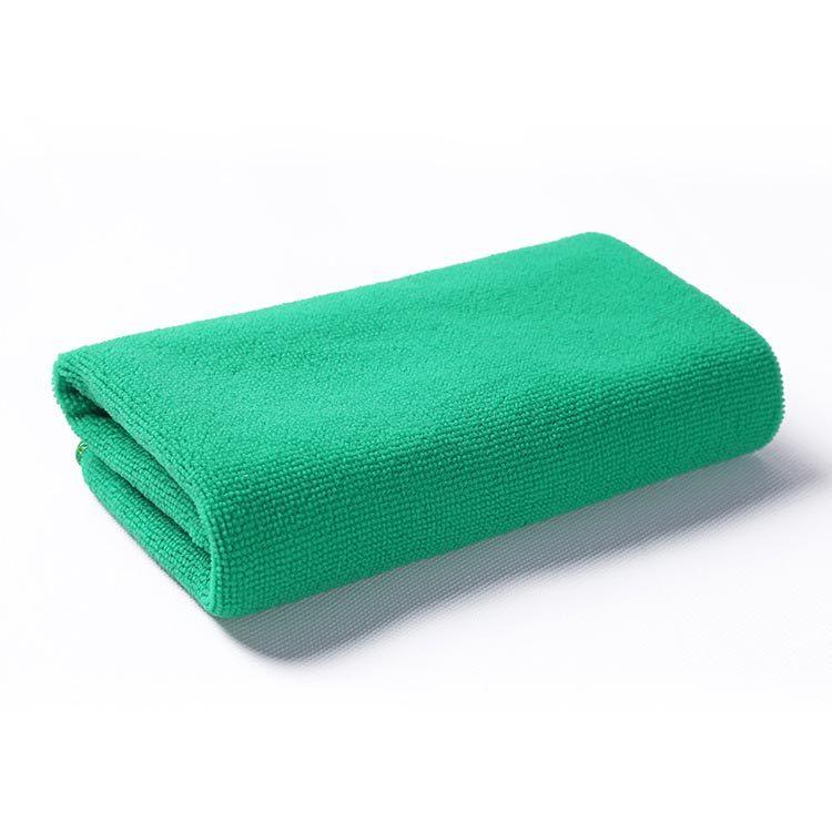 25*25cm Car Wash Towel Soft Microfiber Fiber Buffing Fleece Car Wash Towel Absorbent Dry Cleaning Kit