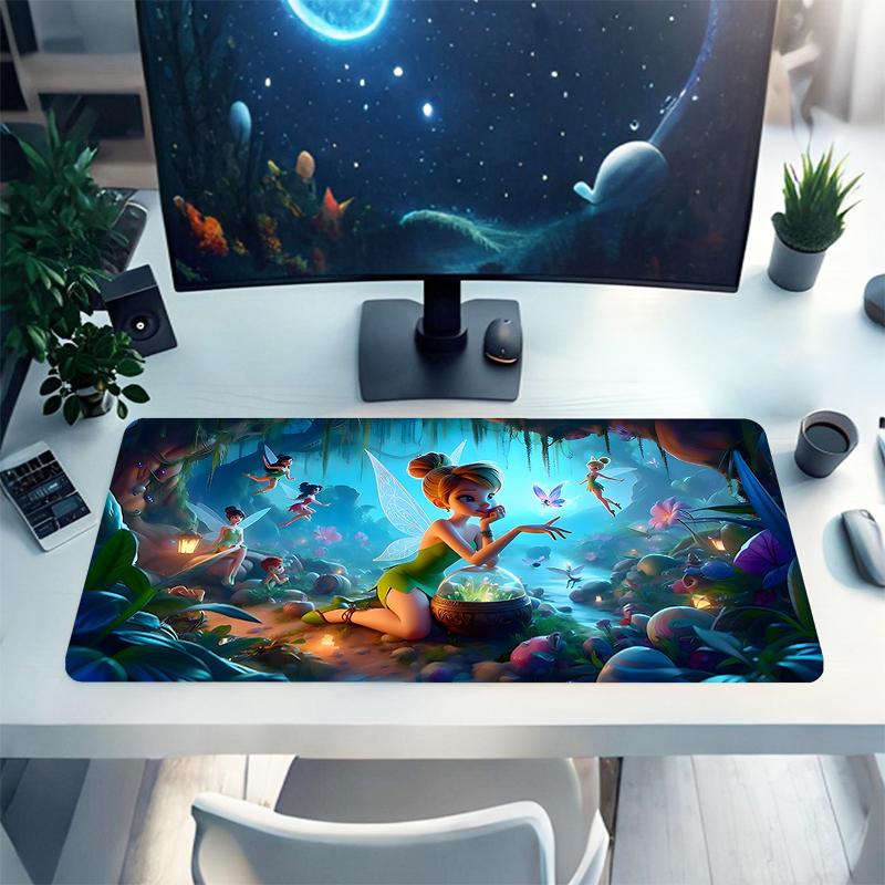 1Pc Forest Adventure Gaming Mouse Pad Keyboard Desk Mat Non-slip Rubber Lock Edge Waterproof Computer Mousepad for Office Home Decor S1335