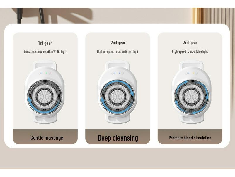 Intelligenter Wand-Rückenkratzer: Automatische Peeling- & Wasserdichte Massagebürste für Zuhause