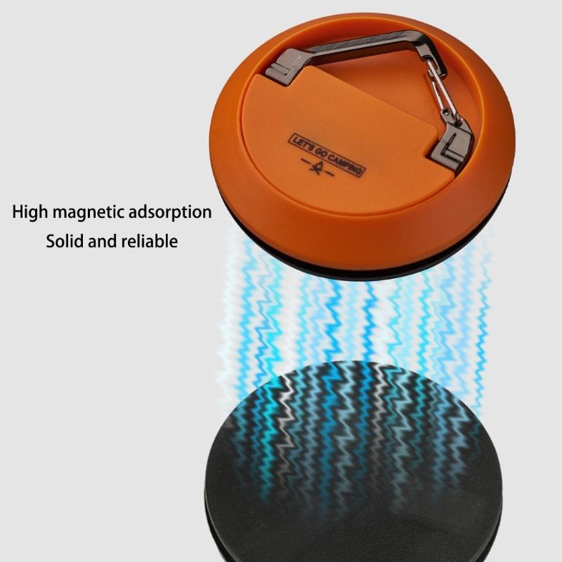 Multipurpose Magnetic Hook Car Roof Tent Fixing Hook for Outdoor Camping 5kg Weight Capacity Small Portable Design