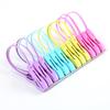 Laundry Clothes Pins Hanging Pegs Clips Plastic Hangers Racks Clothespins 24Pcs