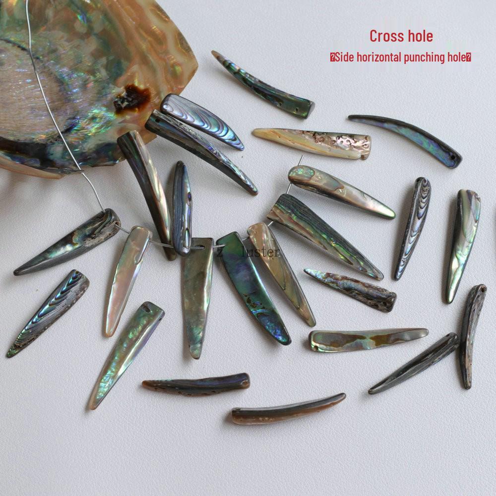 New Zealand Abalone Shell Hairpin, Headdress, Earring, Necklace Pendant, DIY Jewelry Accessories