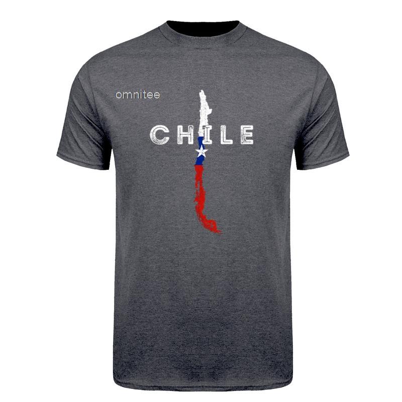 Chile Ya Po Chilean Flag Chile Flag T Shirt Short Sleeve Graphic Tshirts Unisexs Clothing Tshirt HJ038