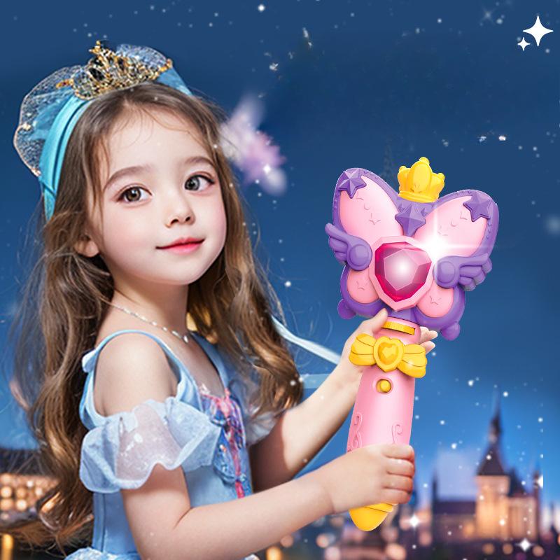 Princess Magic Fairy Wand Girl Jewelry Blind Box Pretend Play Beauty Toy Sparkle Jewelry Children'S Day Christmas Surprise Gifts