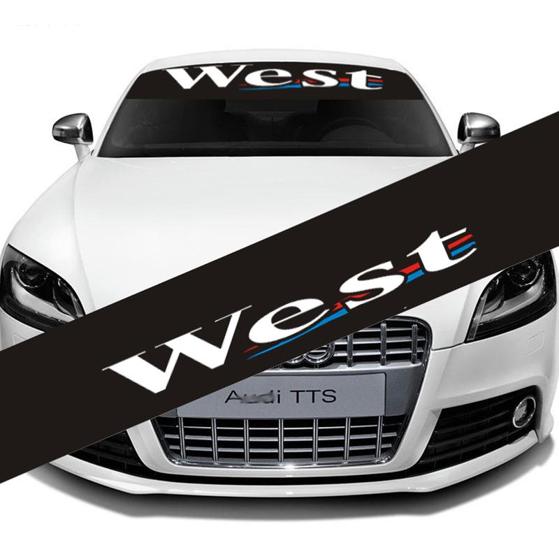 Персонализированные автомобильные наклейки Наклейки на лобовое стекло автомобиля Отражающие виниловые наклейки для тюнинга автомобиля Наклейки для декора автомобиля Style16