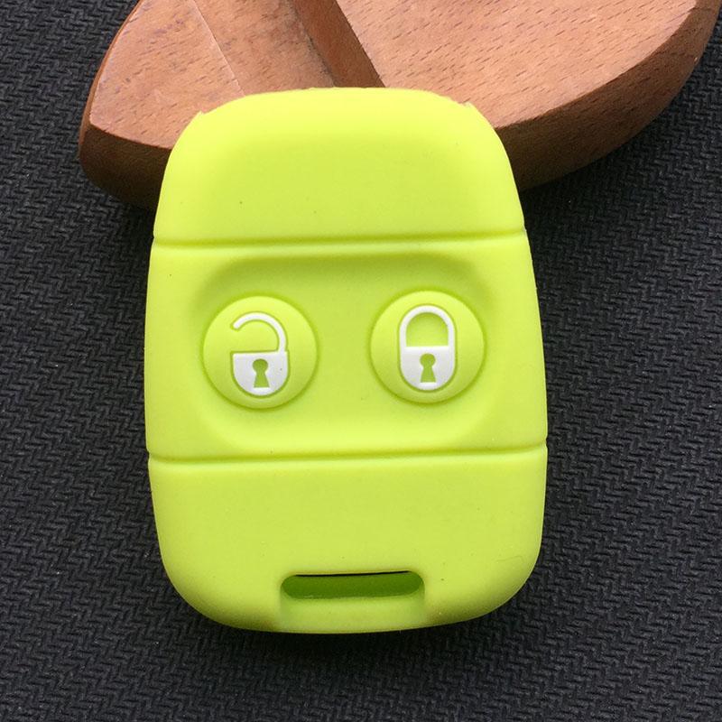 Silicone Car Key Cover Case for Rover MG for Land Rover Defender Freelander 2Buttons Remote Key Alarm Key Case Shell
