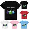 Tshirt Game Imposter Crewmate Boys Girls Round Neck  Tshirt Kids