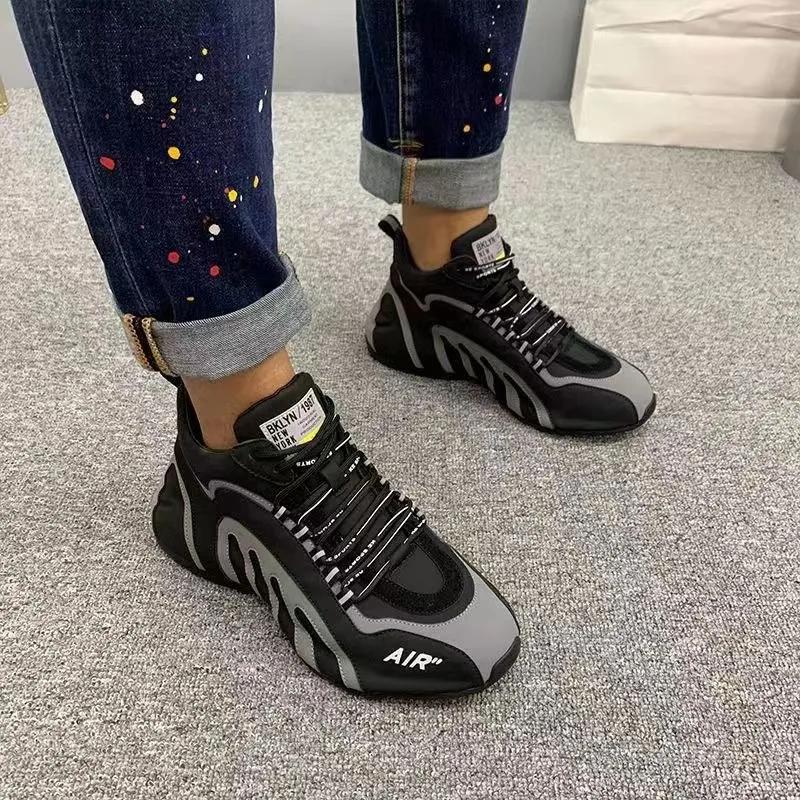 Novel Men Sneakers Comfort Casual Shoes for Men Wear-resistant Male Platform Shoes Breathable Men's Running Shoes Tenis Hombres