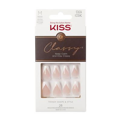 Artificial Nails Tips Classy Nails French Kcso4C Kiss 1Pcs