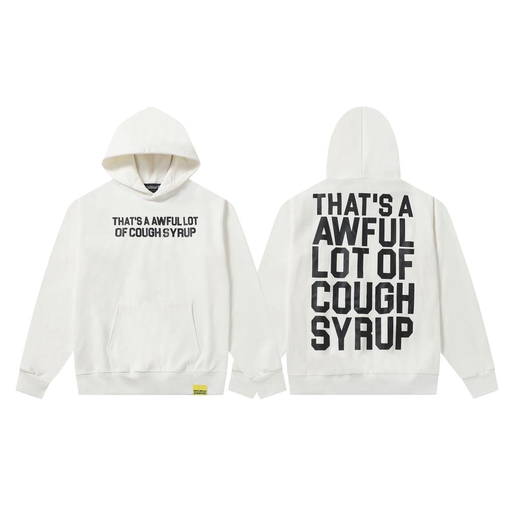 Unisex Hoodie - 'That's a Lot of Cough Syrup' Print