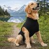 Stretchy Dog Recovery Suit Soft Dog Sanitary Jumpsuits Four-legged Dog Clothes  Prevent Licking