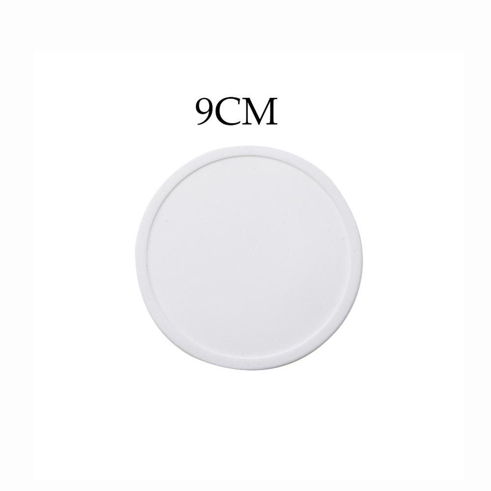 1 PieceAnti Slip and Anti Overflow Coaster Tea Cup and Coffee Coaster Circular Mold Silicone Insulated Table Mat for Home Use