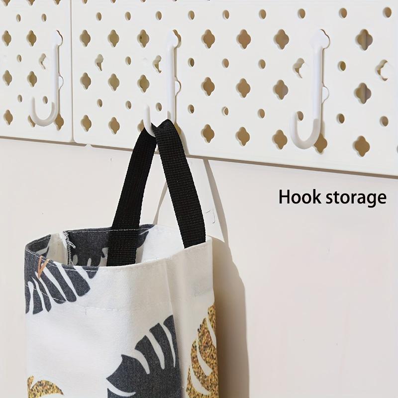 1pc Plastic Bag Holde  Kitchen Wall-Mounted Garbage Bag Storage Bag  Household Debris Extraction Storage Bag  Large Capacity Garbage Bag