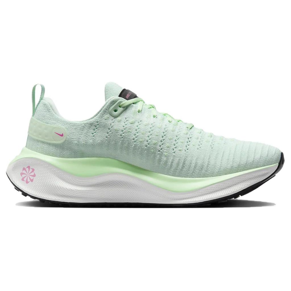Nike  ReactX Infinity Run 4 Extra Wide Barely Green Women Sneakers Vapor-Green Playful-Pink Black FN0880-303