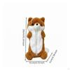 Animal Soft Pencil Case Fleece Standing Design School Supply