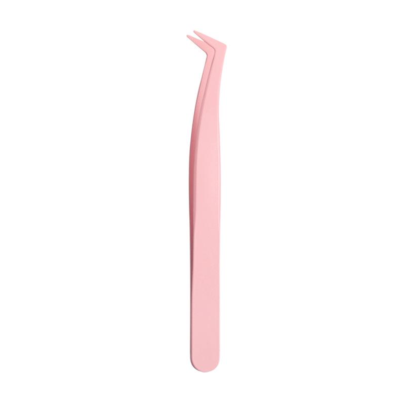 Gold Feather Anti-Stick Precision Eyelash Tweezers: Full Set for Beginner Beauty Lash Artists
