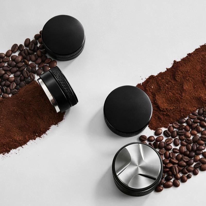 Professional Espresso Coffee Distributor Tamper Set 51mm 58mm Heavy Duty Stainless Steel Barista Home Use