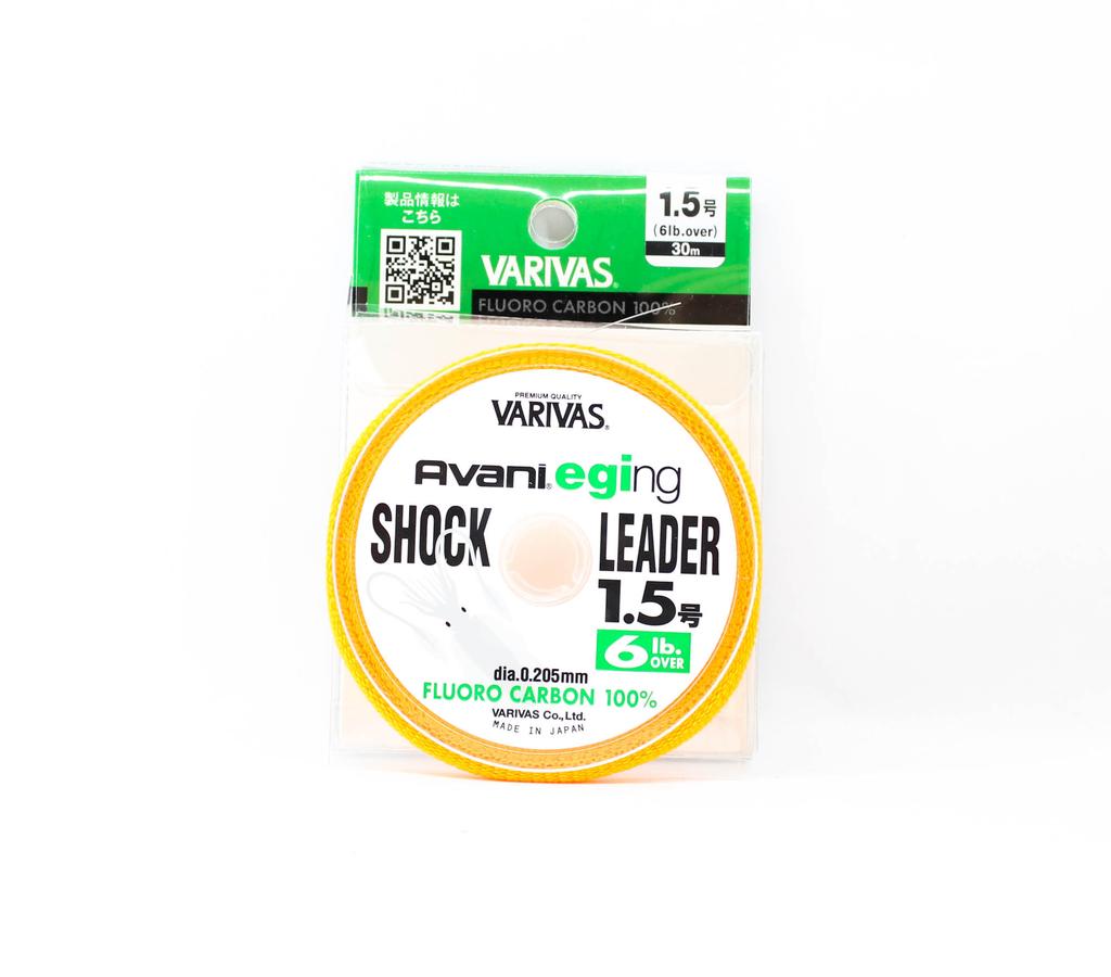 Varivas Fluorocarbonový Egingový Šokový Návazec 30m 1.5, 6lb (5279)