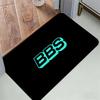 BBS Wheel Floor Mat Cozy Flannel Soft Thick Non-Slip Mat For Living Room Bedroom Kitchen Decor Rugs