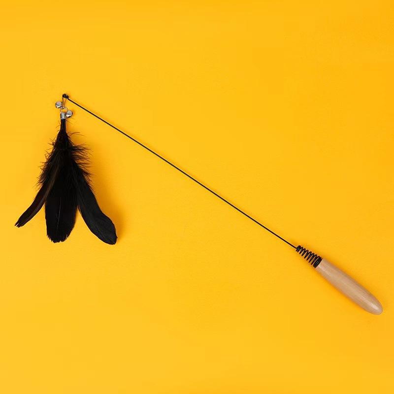 

Прицеп для кошки с деревянной ручкой Тот же прицеп для кошки с деревянной ручкой Интерактивные игрушки для кошек могут заменить перья и прочную проволоку